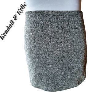 Kendall & Kylie Tweed Skirt